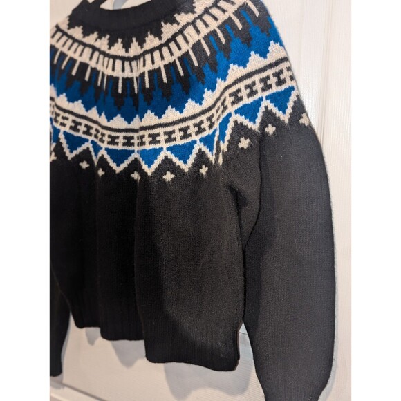 Polo Ralph Lauren Fair Isle Lambswool/Cashmere Blend Sweater Top Size Medium - Picture 3 of 11